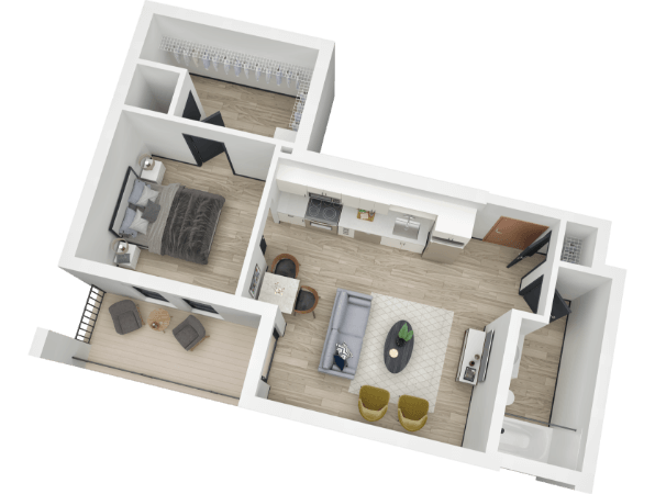 the rose floor plan