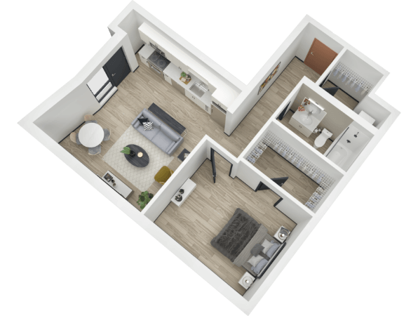 the peace floor plan